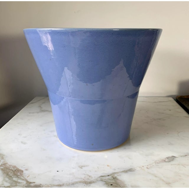 Style of Paul McCobb's M-2 Large Mid-Century Pottery Planter Attributed to Alamo Pottery For Sale - Image 10 of 10