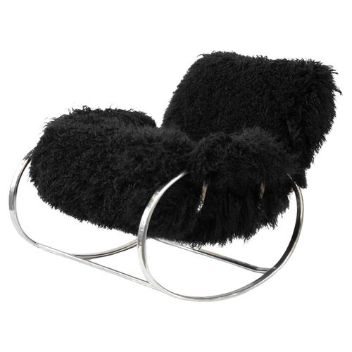 Rocking Chair by Guido Faleschini, 1970s For Sale - Image 6 of 6