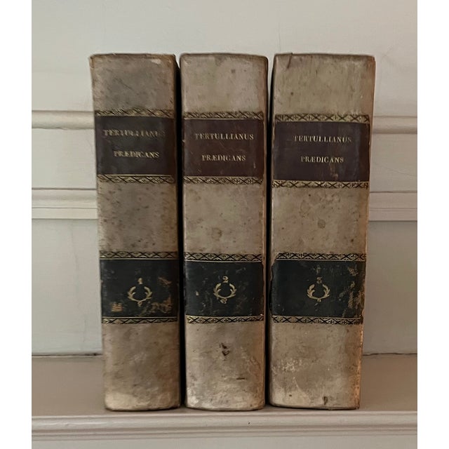 Mid 19th Century Fine Leather Bindings - The Raccolata - Books in Vellum Published Naples, Italy Circa 1841 - 3 Volumes For Sale - Image 5 of 18