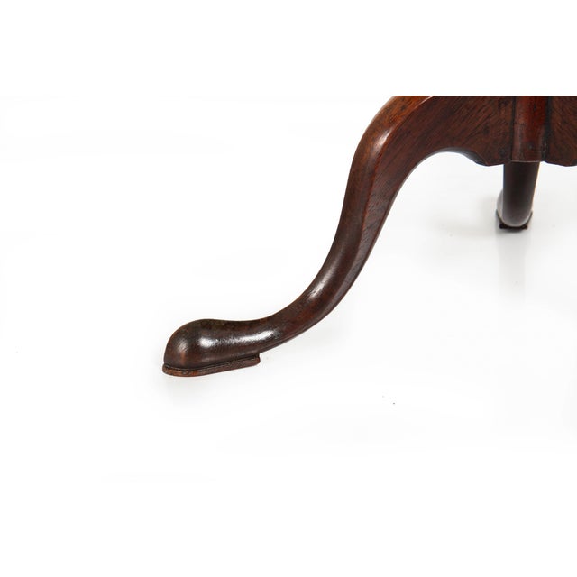 Rare English Queen Anne Antique Miniature Salesman Sample Tilt-Top Table For Sale - Image 12 of 16
