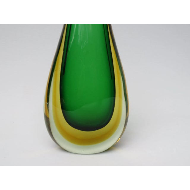 Italian Murano Glass Vases from Murano, 1960s, Set of 2 For Sale - Image 6 of 17