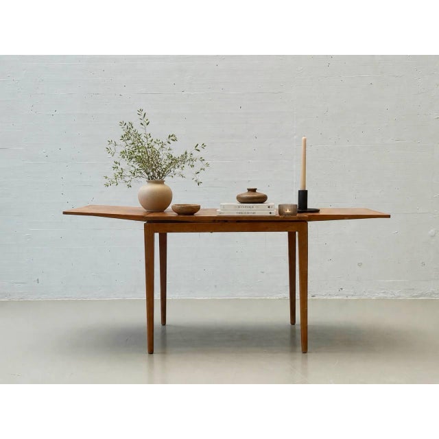 Mid-Century Modern Danish Style Extendable Table For Sale - Image 17 of 17