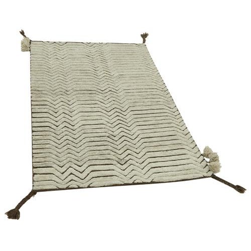 Textile Beige Moroccan Runner Rug, 2000s For Sale - Image 7 of 7