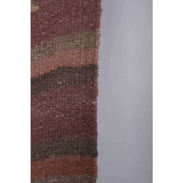 1970s Turkish Oushak Long Kilim Runner Rug - Stair Kilim For Sale - Image 9 of 13