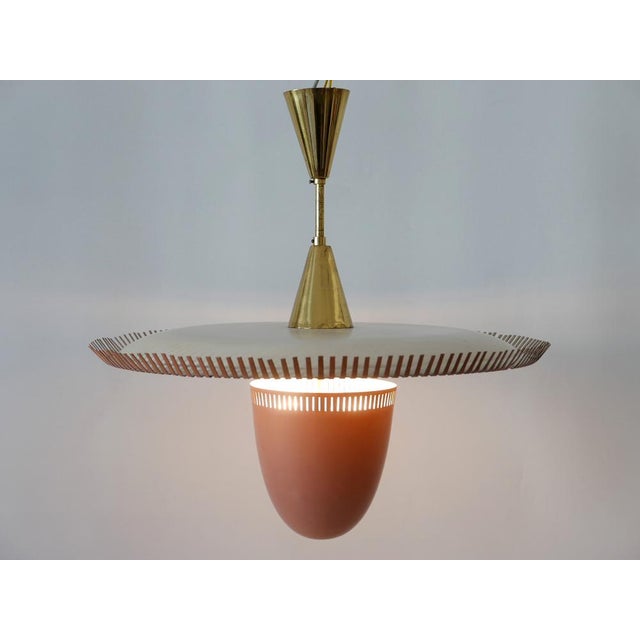 Mid-Century Modern Pendant Lamp, Germany, 1950s For Sale - Image 4 of 18