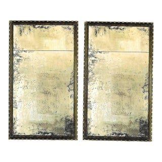 Pair Formations Dentil Mirrors For Sale