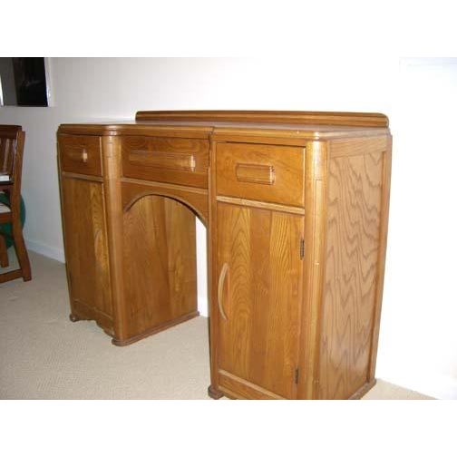 This American made vintage "Streamline" design was exclusive for modest size luxury apartments and cruise ship staterooms....