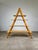 Modular Wooden Bookcase by Giovannetti A striking wooden bookcase by Giovannetti, characterized by a bold geometric design...