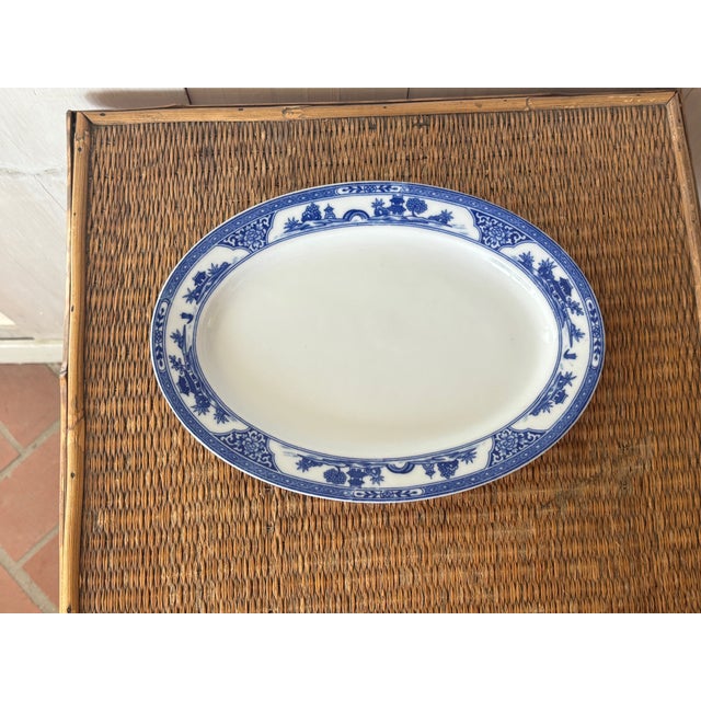 1920s Nippon Royal Sometuke Platter For Sale - Image 9 of 10