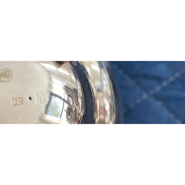 Early 20th Century European Silver-Plated Five-Piece Tea & Coffee Service on Ornate Serving Tray For Sale - Image 15 of 15