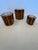 Artist Hand Painted Faux Tortoise & Pen & Ink Decorative Boxes - Set of 3 For Sale - Image 10 of 18