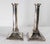 19th Century Pair of English George III Sheffield Silverplate Candlesticks For Sale - Image 4 of 12