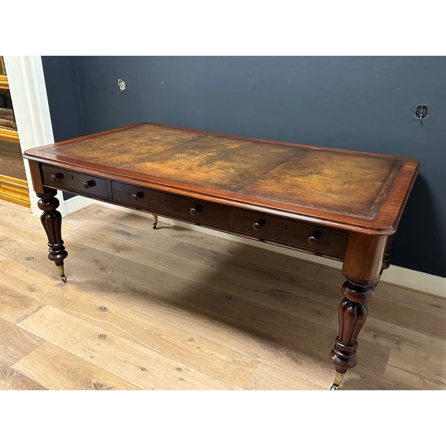 Antique Victorian Writing Table For Sale - Image 12 of 12