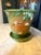Roseville Pottery Roseville Snowberry Green 1947 Vintage Art Pottery Flower Pot Planter 1ps-5 For Sale - Image 4 of 10