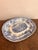 Large Antique Blue and White Meat Platter, 1880 For Sale - Image 4 of 7