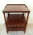 Farmhouse Ethan Allen Mahogany Wood Two Drawer Side/End Accent Table W/ Gallery Top For Sale - Image 3 of 12