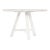 Matthew Izzo Home Round Whitewashed Wagner Dining Table For Sale
