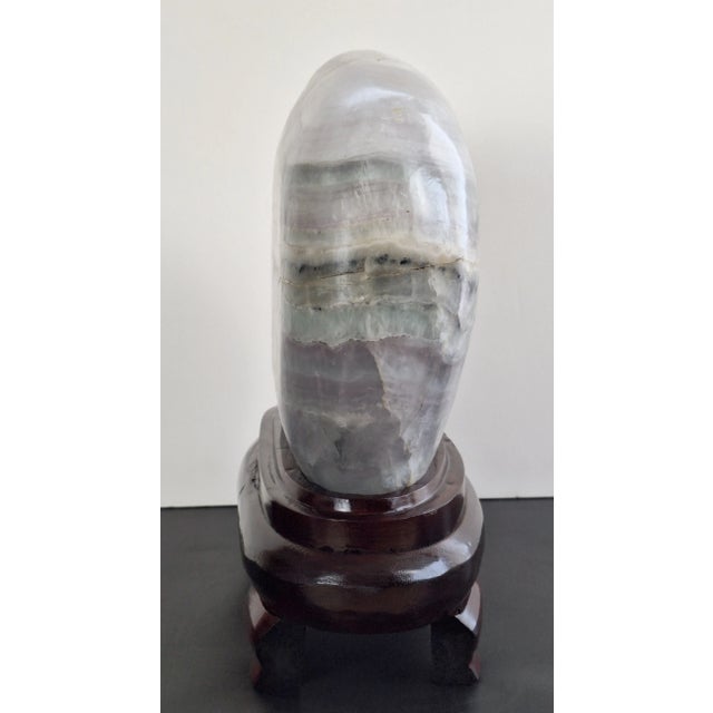 Chinese Massive Chinese Flourite Gongshi For Sale - Image 3 of 10