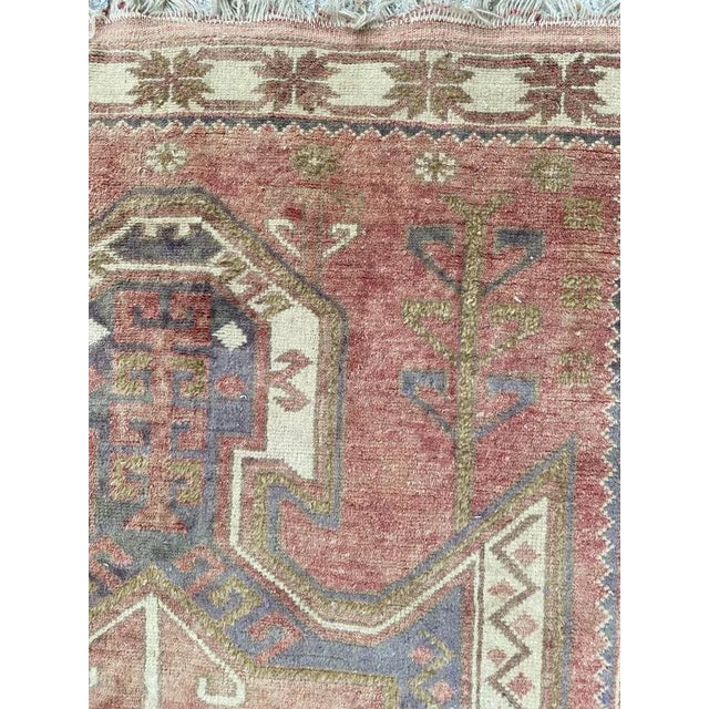 Vintage Faded Turkish Rug For Sale - Image 17 of 18