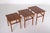 Wood Scandinavian Nesting Tables in Teak, 1960s, Set of 3 For Sale - Image 7 of 7