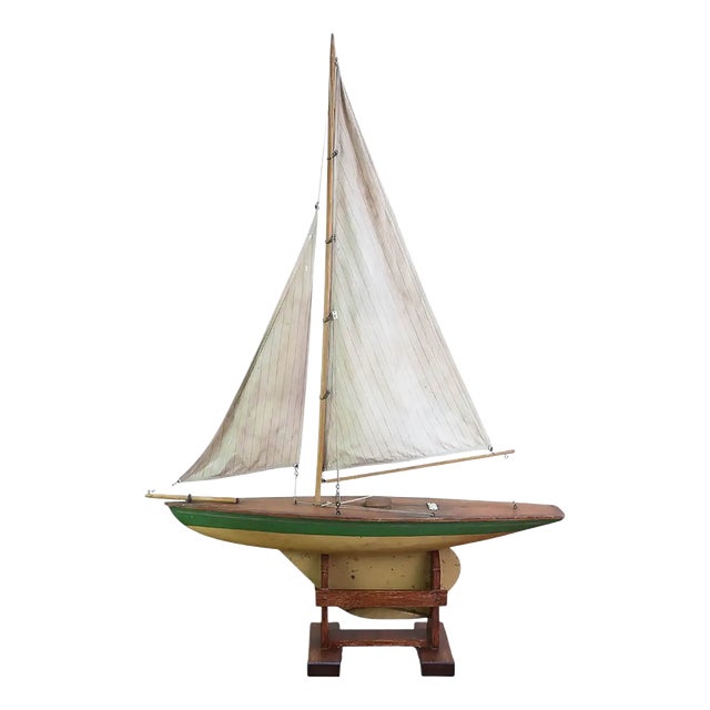 Vintage Iona Pond Fame Yacht, 1930s For Sale