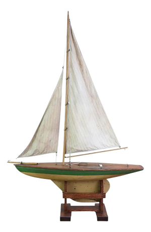 Vintage Iona Pond Fame Yacht, 1930s