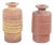 20th Century Stoneware Vases from Mobach Ceramics, the Netherlands, Set of 2 For Sale