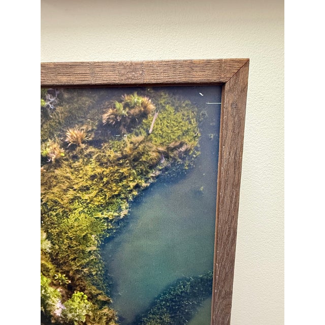 21st-Century, Untitled, Aerial Color Photograph of Dock Framed, Artist Tom Schifanella For Sale - Image 9 of 11