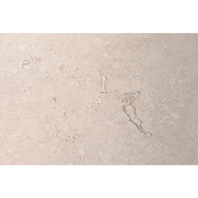 Lexington Furniture Travertine and Iron Coffee Table For Sale - Image 10 of 10