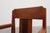 Amsterdamse School Oak and Velvet Side Chair, the Netherlands, 1920s For Sale - Image 6 of 15