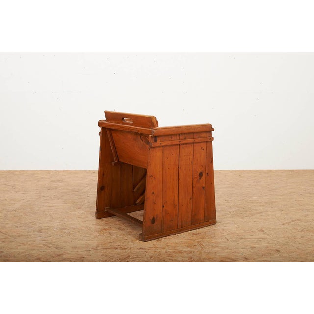 Wood Children's Armchair in Wood, 1940s For Sale - Image 7 of 13