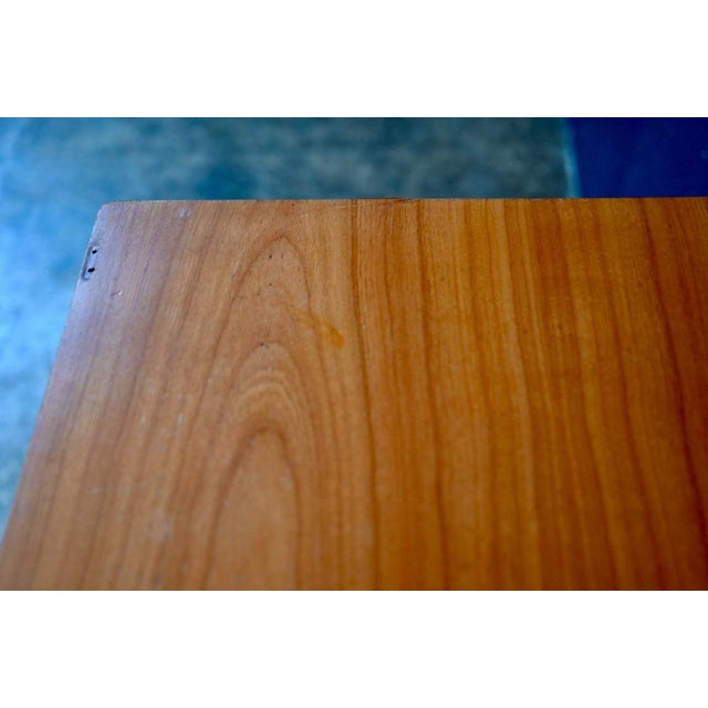 Vintage Bedside Table in Two-Tone Wood, 1950s For Sale - Image 18 of 18
