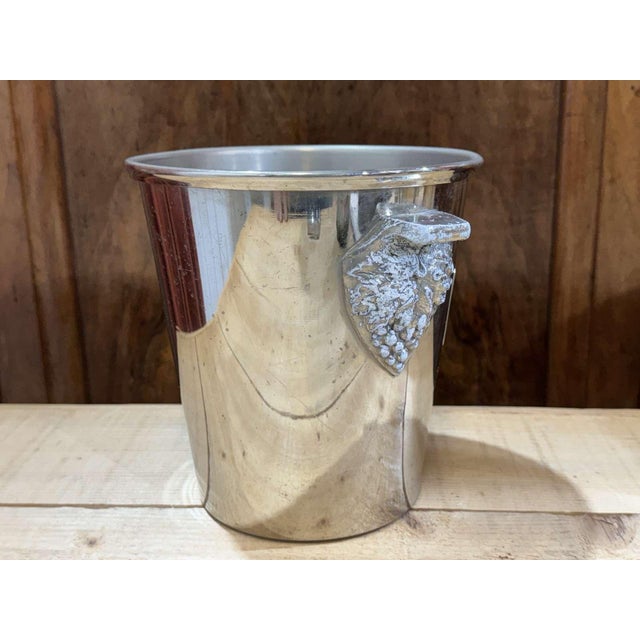 Early 20th Century Silver-Plated Champagne Bucket from Morlant Reims, 1930s For Sale - Image 5 of 7