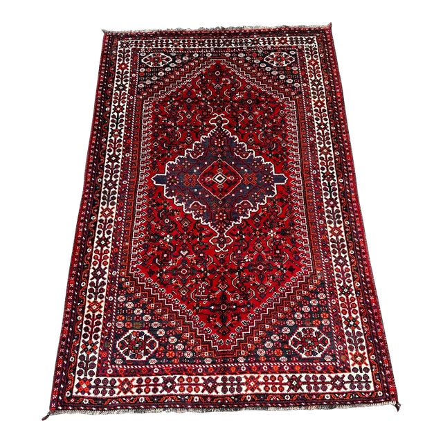 Vintage Persian Shiraz Rug For Sale