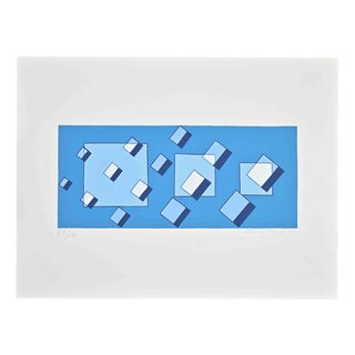 Mario Radice, The Destruction, 1974, Screenprint For Sale