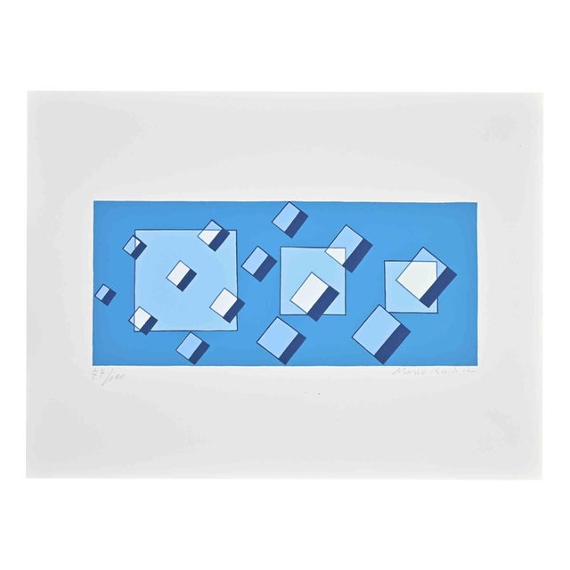 Mario Radice, The Destruction, 1974, Screenprint For Sale
