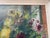 Continental School Artist, Flowers in Vase, Oil on Canvas, 1950s, Framed For Sale - Image 12 of 18