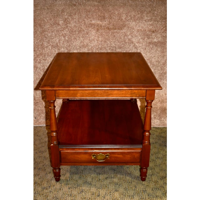 Vintage Pennsylvania House Solid Cherry End Table Chairish