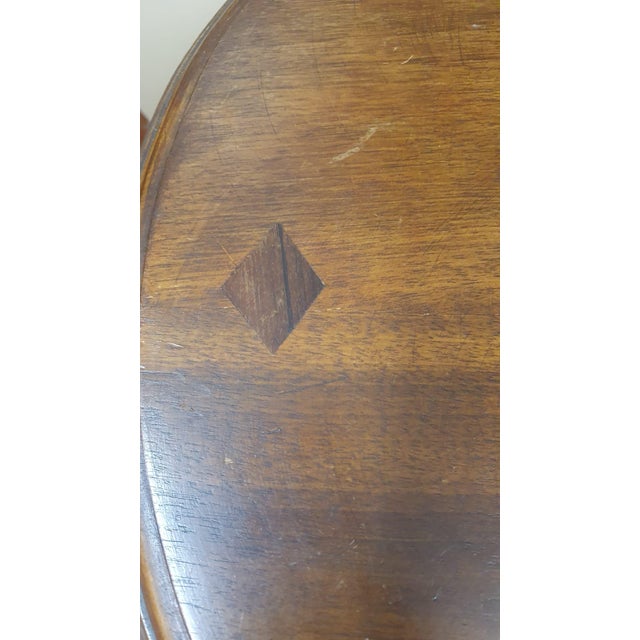 English High Table with Inlays For Sale - Image 6 of 10