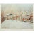 A rare vintage full-color print of Impressionist painting "Square Saint-Pierre"" by Maurice Utrillo from a First Edition...