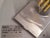 Metal Vintage German Ceiling Lamp in Lightly Tinted and Segmented Relief Glass from Bonalux, 1990s For Sale - Image 7 of 8