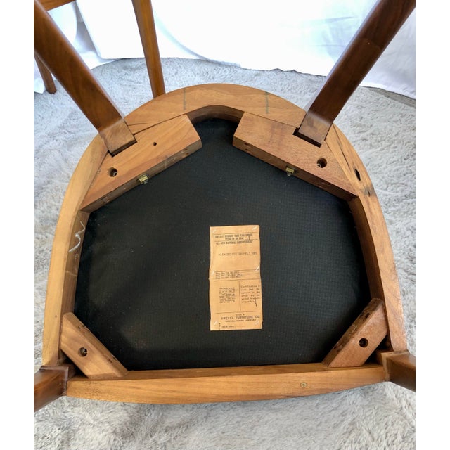 Brown 1960s (4) Kipp Stewart Design Declaration Chairs for Drexel For Sale - Image 8 of 10