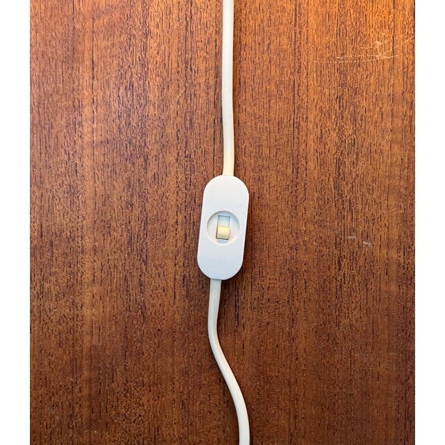 Mid-Century Space Age Mushroom Glass Table Lamp, 1960s For Sale - Image 12 of 18