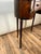 1940s Vintage Edwardian Sheraton Revival Kidney-Form Dressing Table C. 1940 For Sale - Image 5 of 7