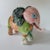 Vintage Italian Majolica Trompe l'Oeil Vegetable Elephant Sculpture For Sale - Image 10 of 10