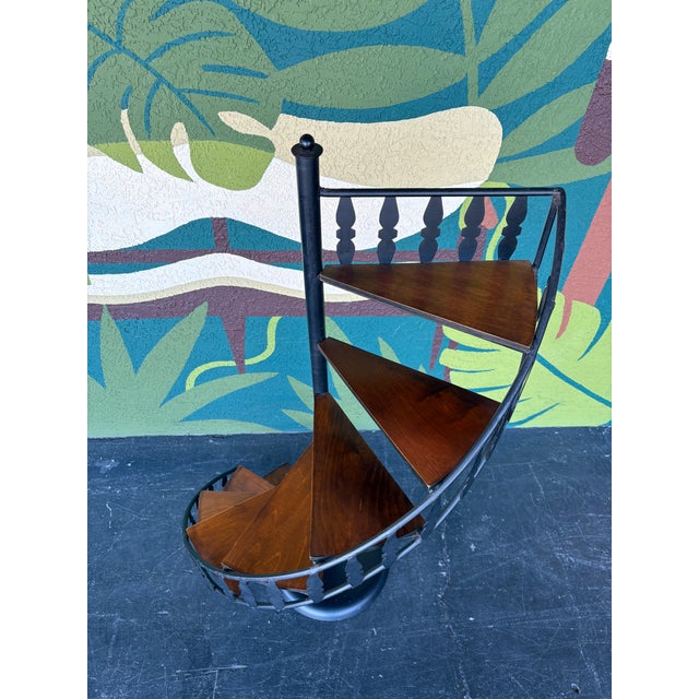 Mid Century Arthur Umanoff for Shaver Howard Spiral Stand For Sale In Tampa - Image 6 of 7