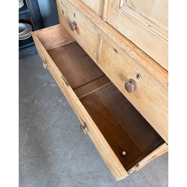 Antique English Linen Press For Sale - Image 17 of 18