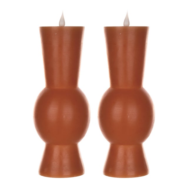 Elevate your home decor with the Simplux LED Designer Candle Set. This pair of candles combines the charm of traditional...