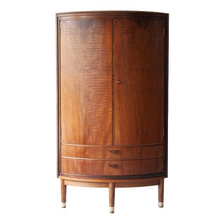 Danish Corner Cabinet by Agner Christoffersen, 1950s For Sale