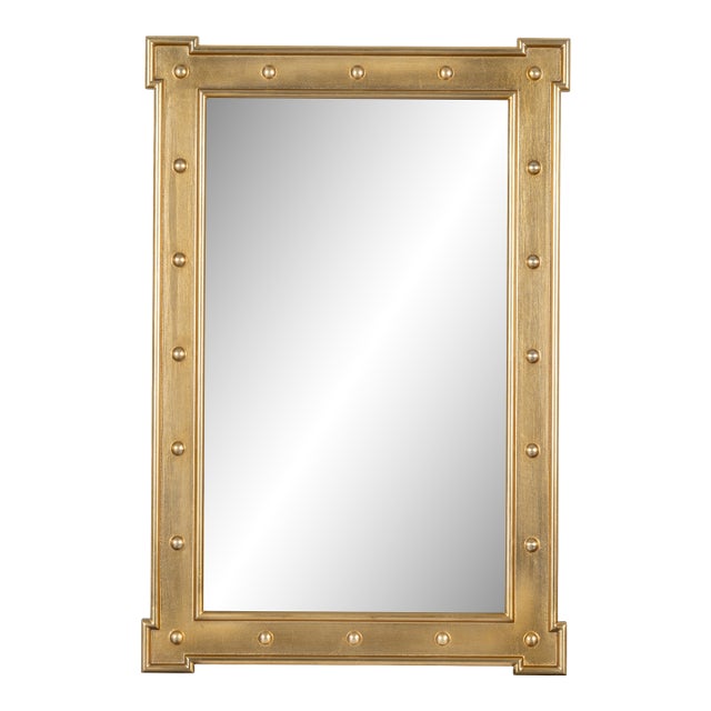 Erin Gates Rivet Wall Mirror For Sale
